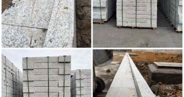 泰安 芙蓉白路沿石，性价比之王