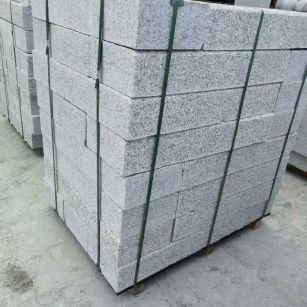 泰安 芙蓉白火烧两面路沿石