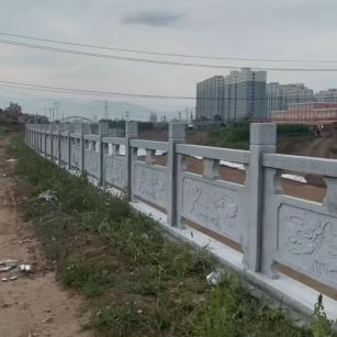 泰安 石材河道栏杆
