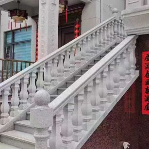 泰安 天然石材 阳台庭院护栏、栏杆