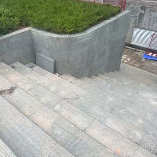 泰安 芝麻黑火烧面铺装案例