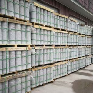 泰安 芝麻白挡车柱、阻车桩、隔离柱