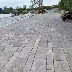 泰安仿古石铺装效果