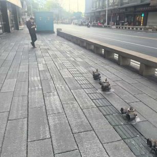 泰安仿古石铺装效果