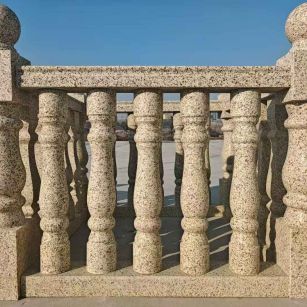 泰安 黄金麻栏杆（扶手，花瓶柱，将军柱）