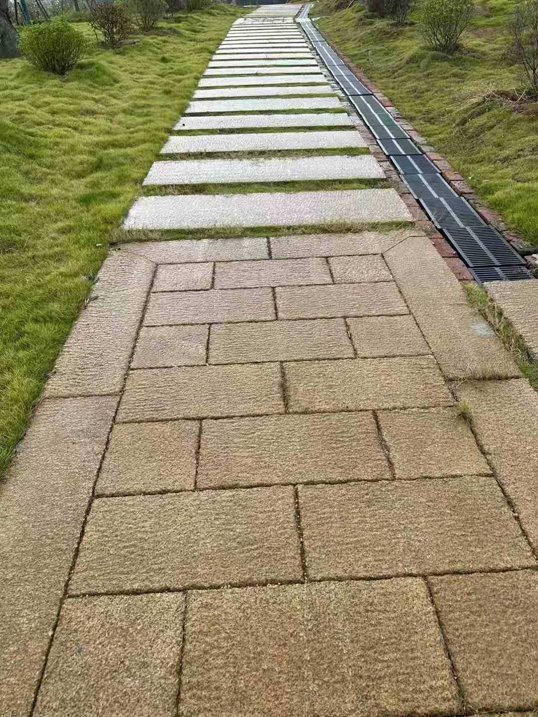 泰安仿古石铺装效果