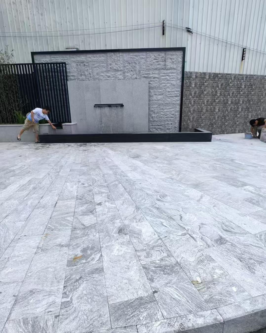 泰安 浪淘沙铺装效果