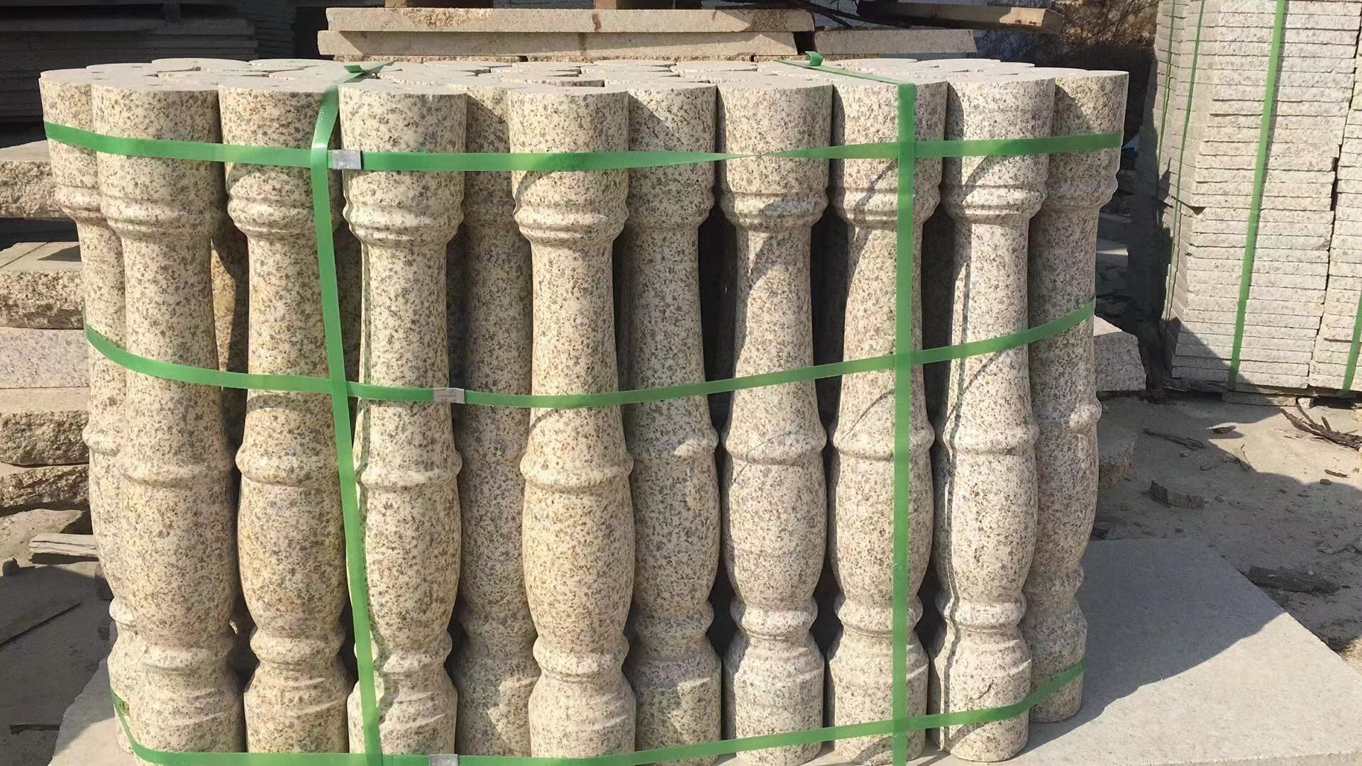 泰安黄金麻石栏杆扶手